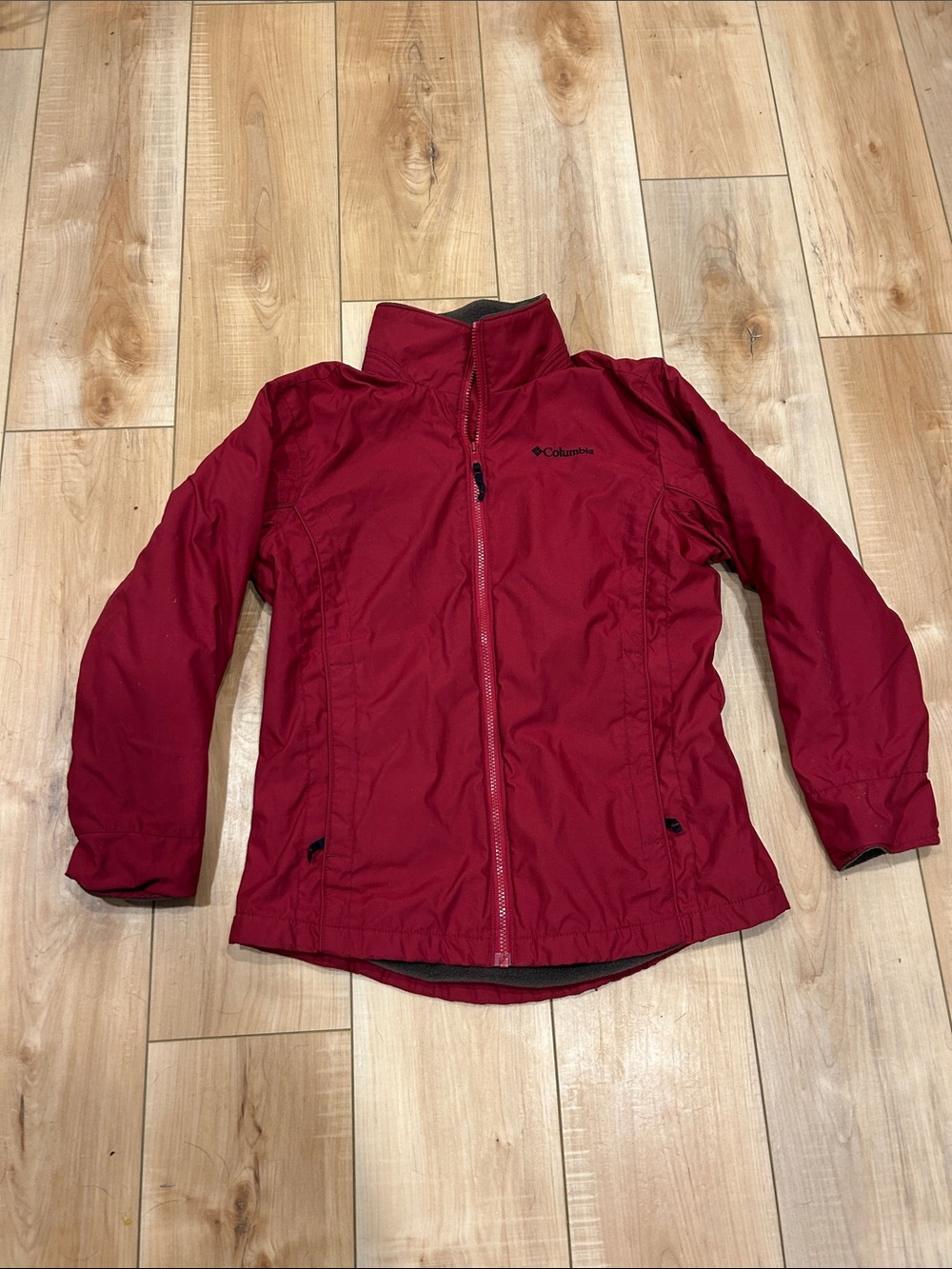 Columbia Women’s Crimson Red Rain Jacket